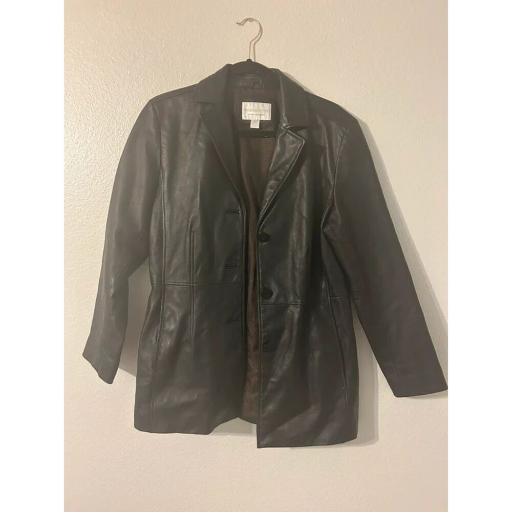 Worthington Genuine Lambskin Leather Jacket